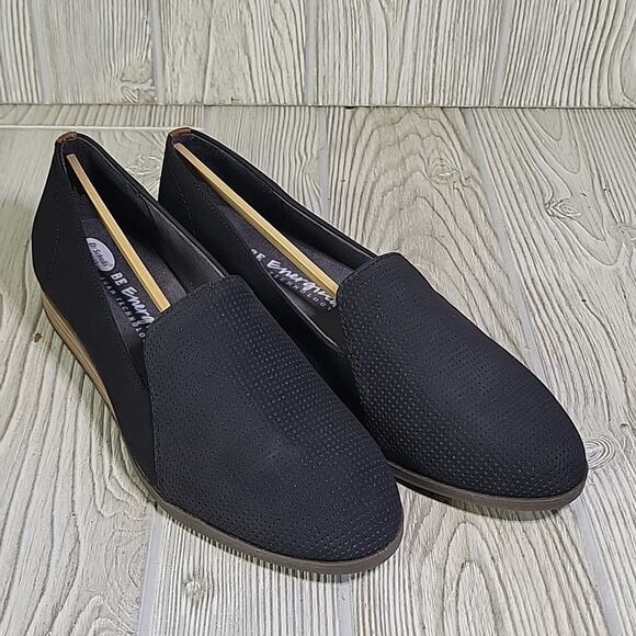 Dr. Scholl's Black Devyn Slip On Wedge Loafers Womens Size 7.5 NEW - Picture 9 of 12